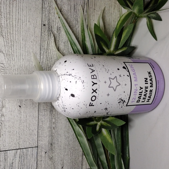 FoxyBae 12-in-1 Daily Leave in Hair Mask 8oz NWT - Picture 4 of 5